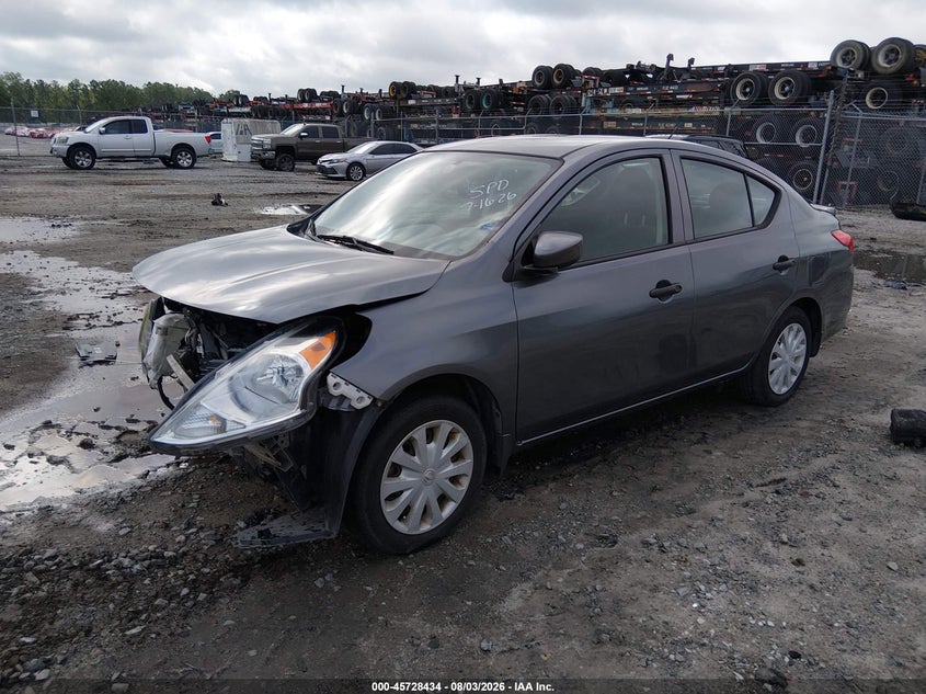 Vin: 3n1cn7ap6jl854808, lot: 46227133, nissan versa 1.6 s+ 20182