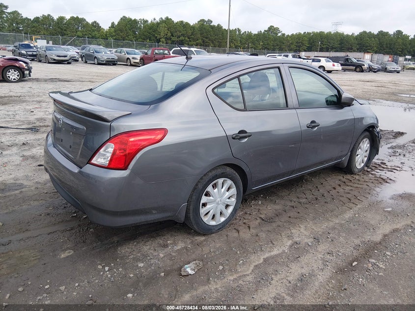 Vin: 3n1cn7ap6jl854808, lot: 46227133, nissan versa 1.6 s+ 20184