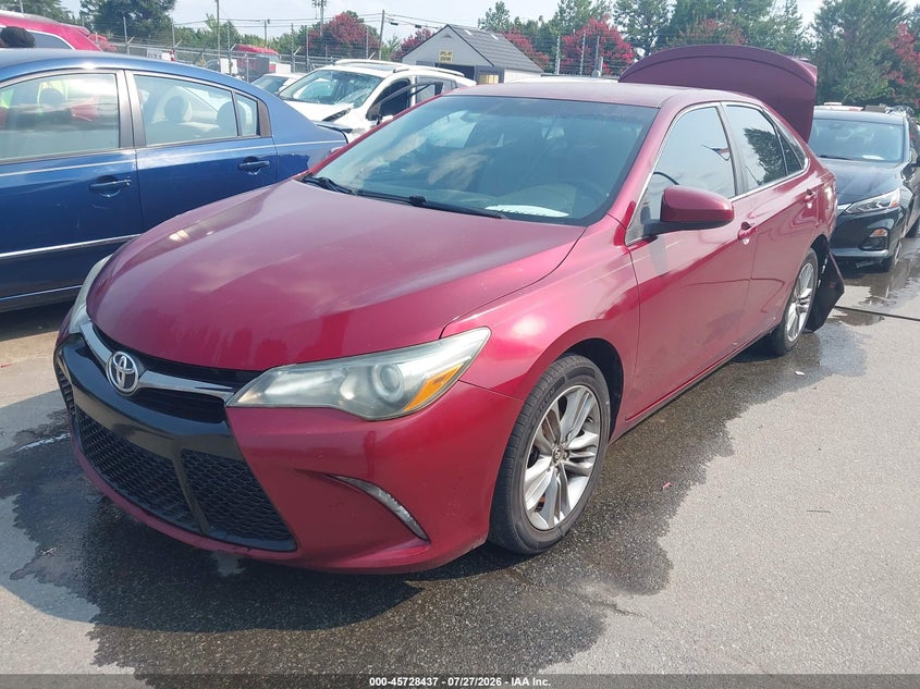 Vin: 4t1bf1fk0gu526584, lot: 46227136, toyota camry se 20162