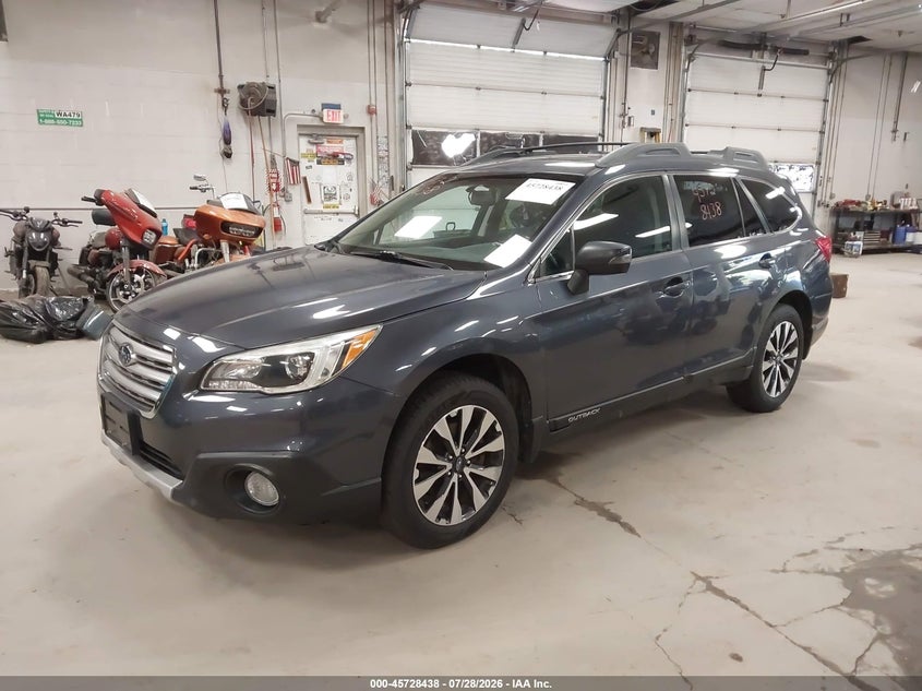 Vin: 4s4bsalc8g3309444, lot: 46227137, subaru outback 2.5i limited 20162