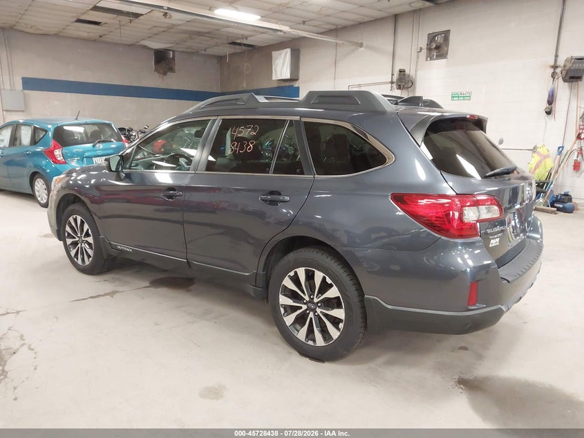 Vin: 4s4bsalc8g3309444, lot: 46227137, subaru outback 2.5i limited 20163