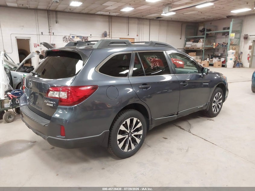 Vin: 4s4bsalc8g3309444, lot: 46227137, subaru outback 2.5i limited 20164