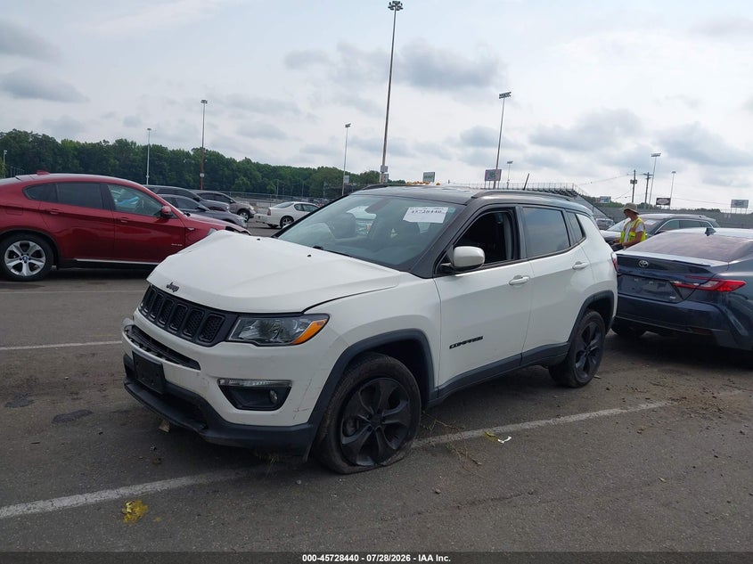 Vin: 3c4njdbb9kt648600, lot: 46227139, jeep compass altitude 4x4 20192