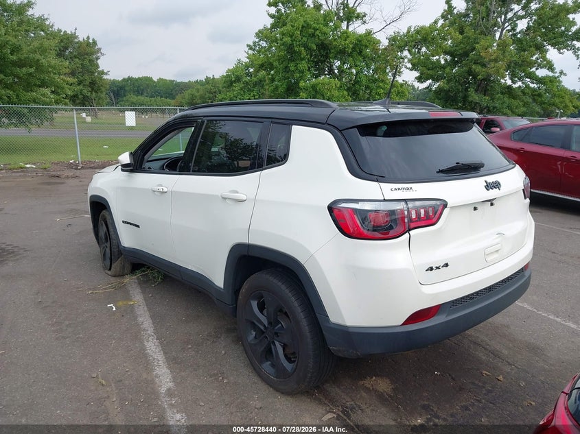 Vin: 3c4njdbb9kt648600, lot: 46227139, jeep compass altitude 4x4 20193