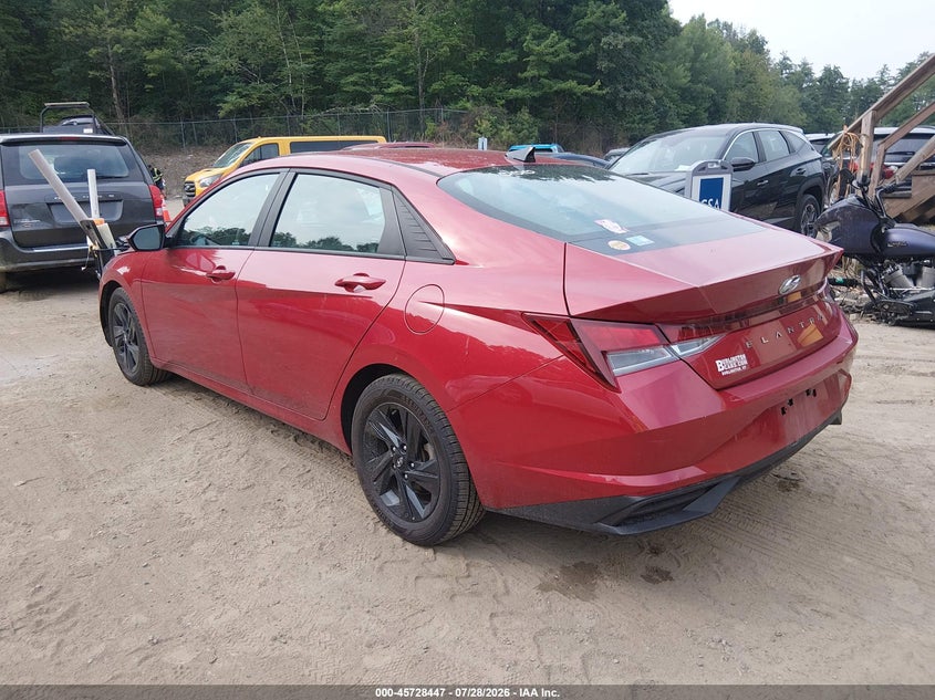 Vin: kmhlm4ag1pu424242, lot: 46227146, hyundai elantra sel 20233