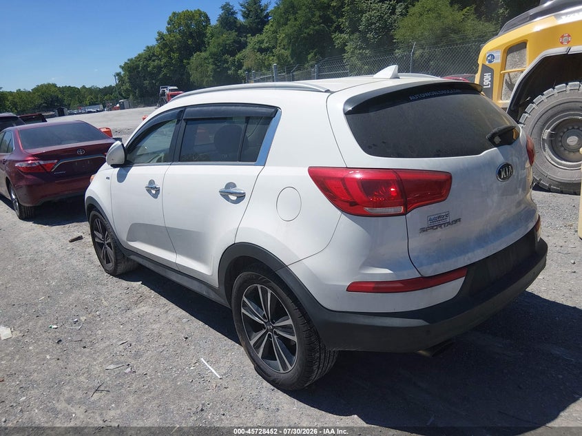 Vin: kndpcca66f7793556, lot: 46227151, kia sportage sx 20153