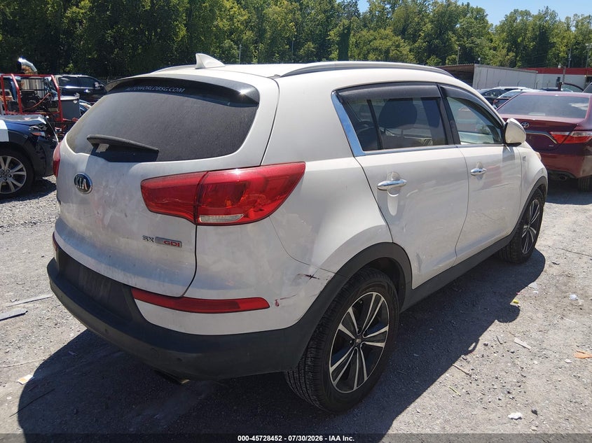 Vin: kndpcca66f7793556, lot: 46227151, kia sportage sx 20154
