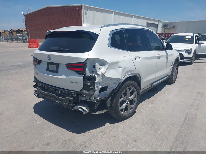 Vin: 5ux53dp04n9j43514, lot: 46227166, bmw x3 xdrive30i 20224