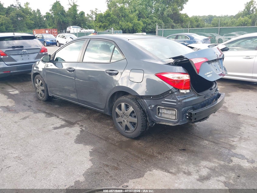 Vin: 2t1burhe1hc838170, lot: 46227168, toyota corolla le 20173