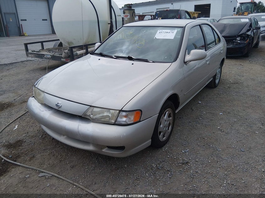 1999 Nissan Sentra, Удар спереду, IAAI, VIN 1N4AB41D4XC705583 — фото 2
