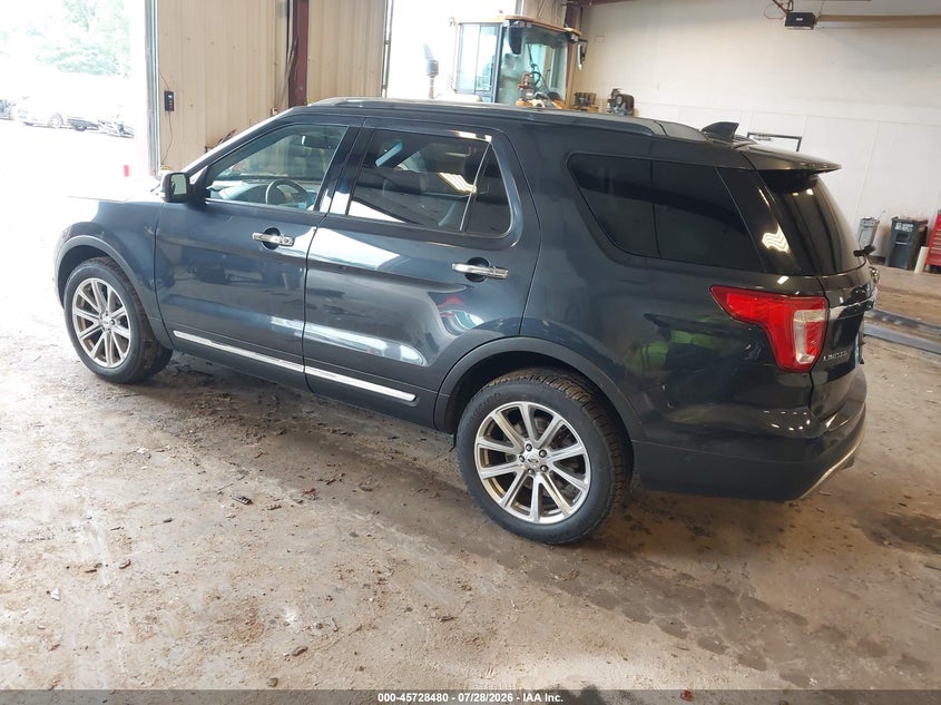 Vin: 1fm5k8fh1hga09770, lot: 46227179, ford explorer limited 20173