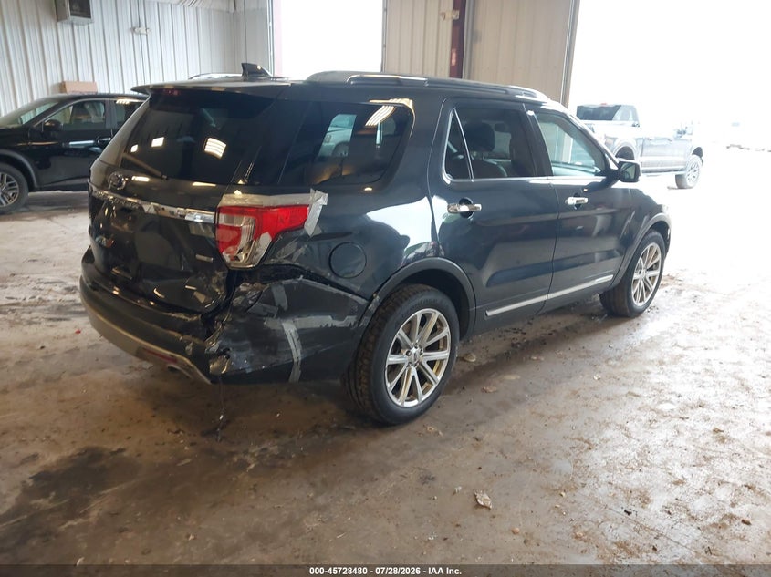 Vin: 1fm5k8fh1hga09770, lot: 46227179, ford explorer limited 20174