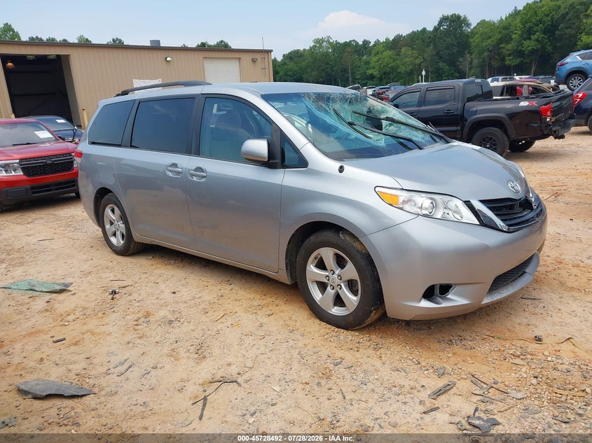 Vin: 5tdkk3dc0cs240742, lot: 46227191, toyota sienna le v6 8 passenger 2012 img_1