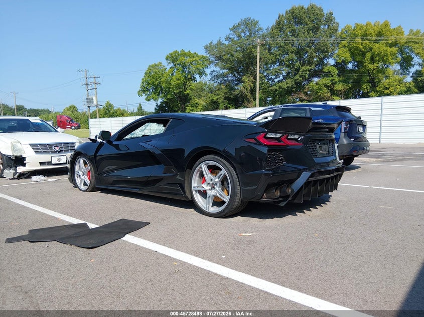 Vin: 1g1yb2d42n5115899, lot: 46227197, chevrolet corvette stingray rwd  2lt 20223
