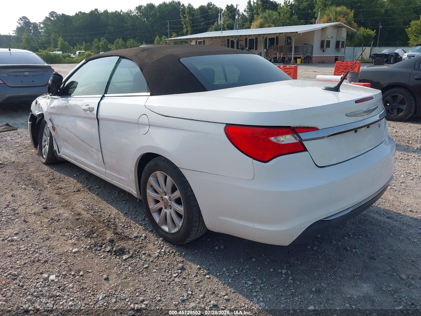 Vin: 1c3bcbeb6cn179758, lot: 46227201, chrysler 200 touring 20123