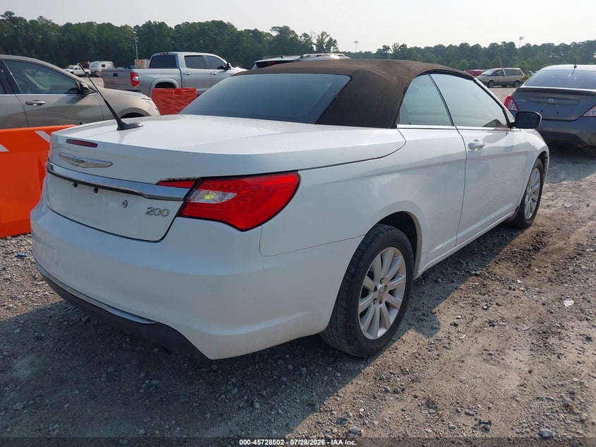 Vin: 1c3bcbeb6cn179758, lot: 46227201, chrysler 200 touring 20124