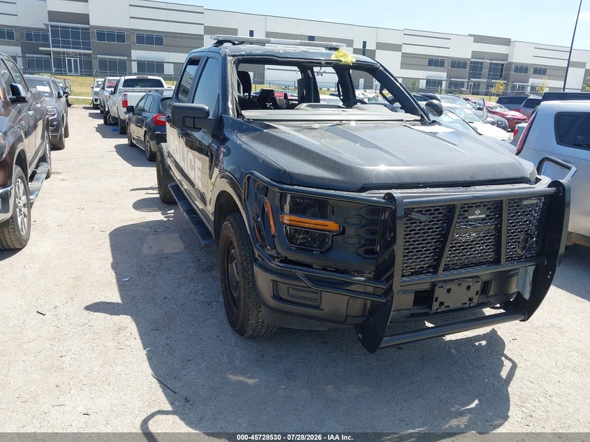 Vin: 1ftfw1p81rke39252, lot: 46227229, ford f-150 police responder xl 2024 img_1