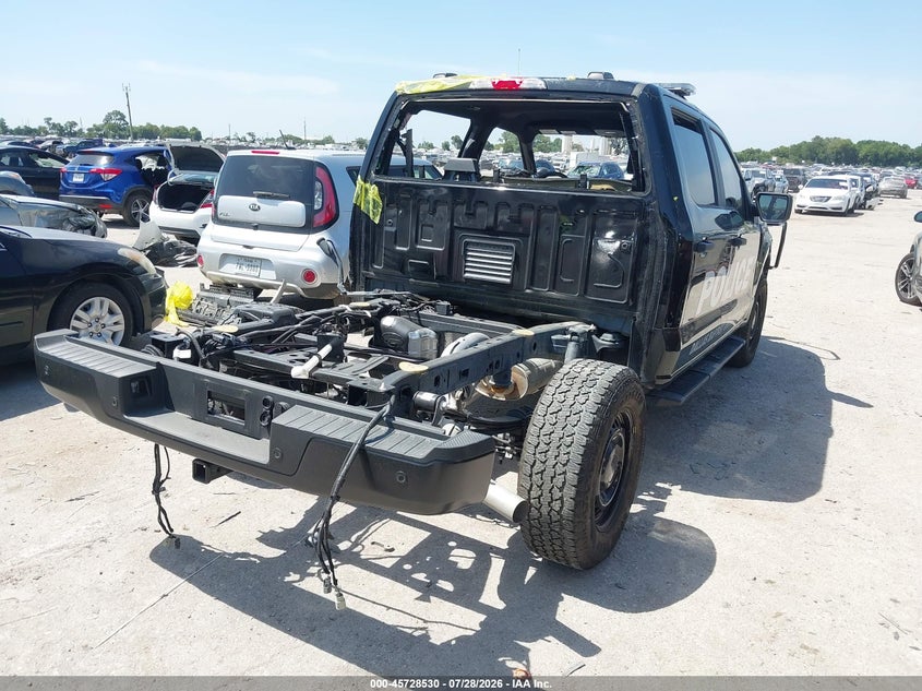 Vin: 1ftfw1p81rke39252, lot: 46227229, ford f-150 police responder xl 20244