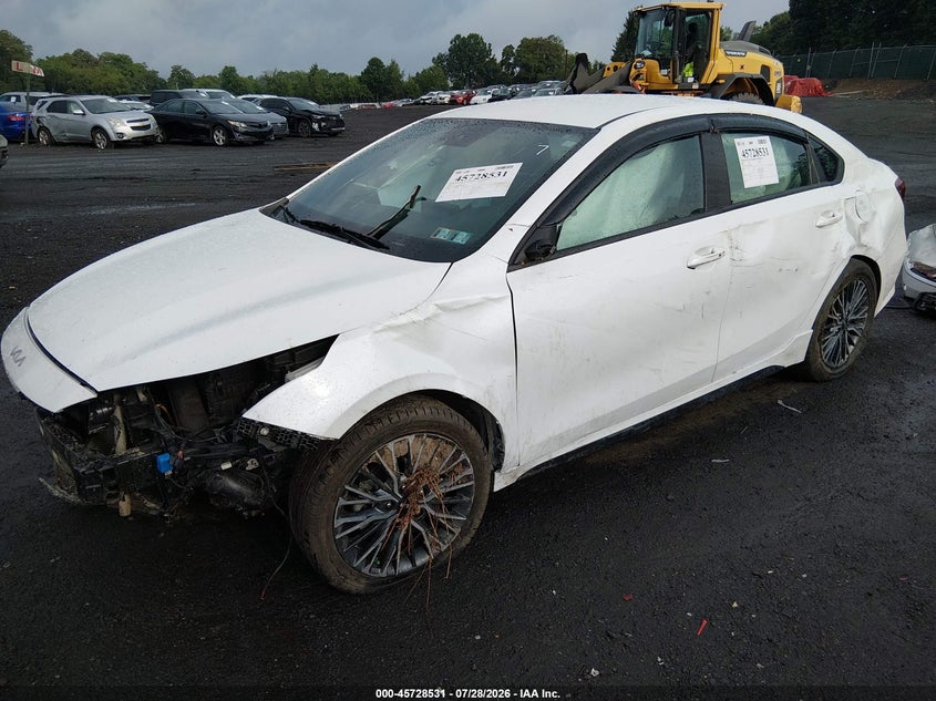 Vin: 3kpf54ad8re744650, lot: 46227230, kia forte gt-line 20242