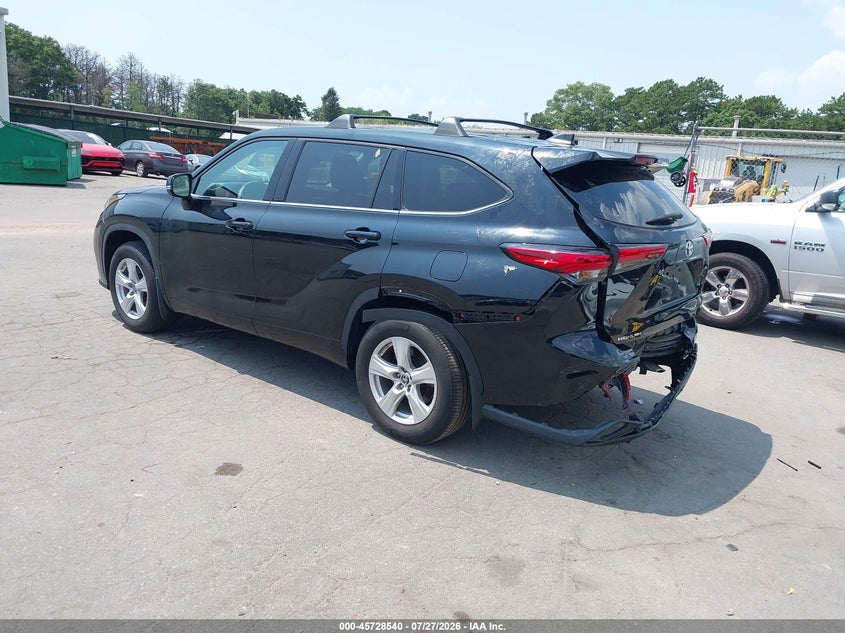 Vin: 5tdczrbh6ns584628, lot: 46227239, toyota highlander l 20223