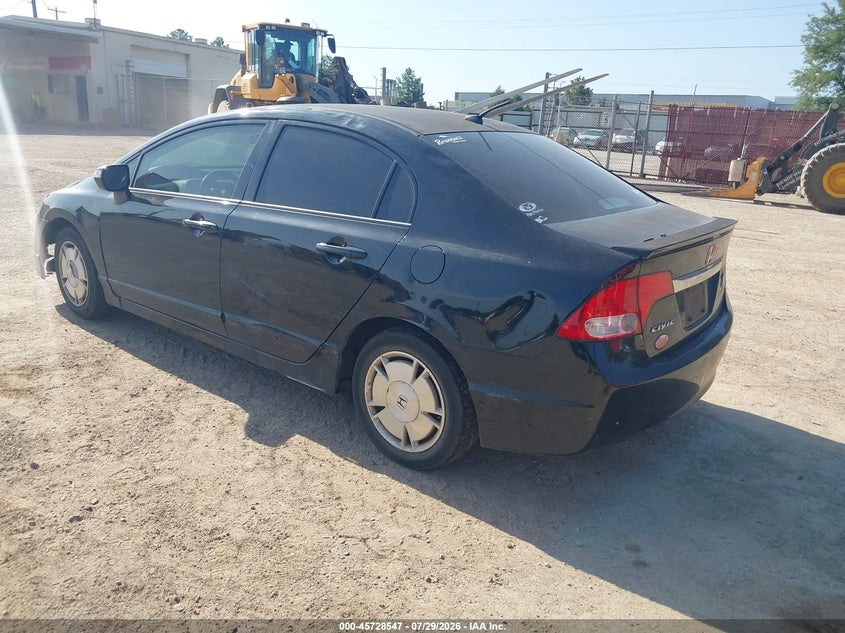 Vin: jhmfa3f26as007315, lot: 46227246, honda civic hybrid 20103