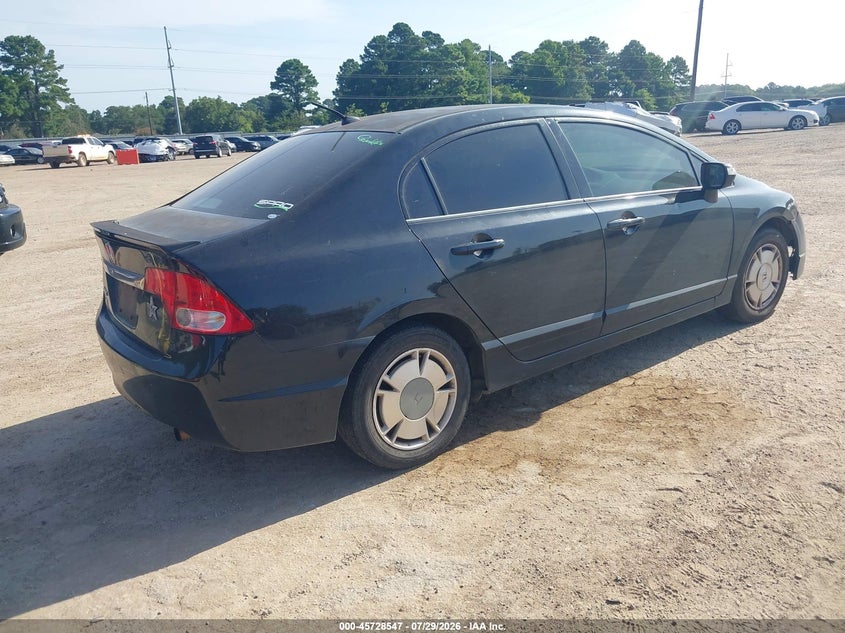 Vin: jhmfa3f26as007315, lot: 46227246, honda civic hybrid 20104