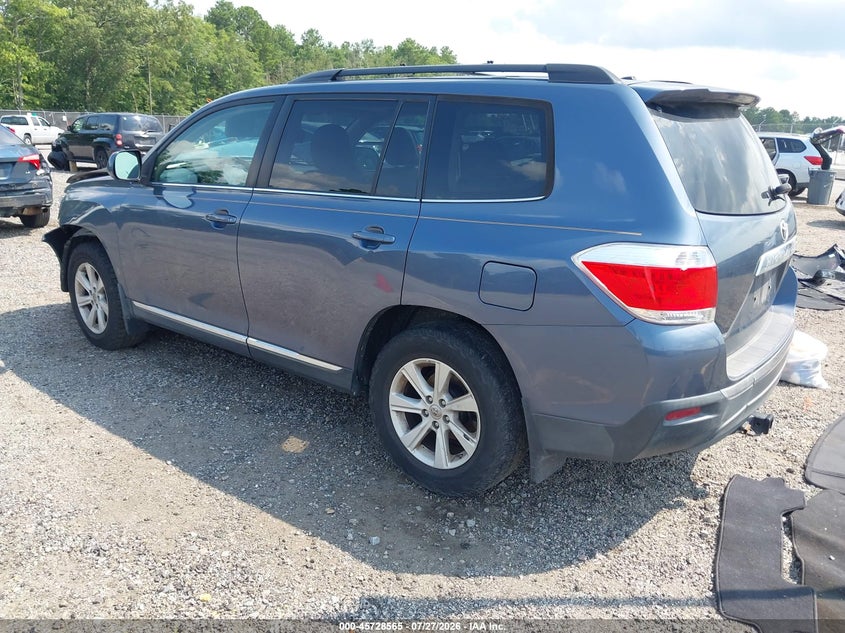 Vin: 5tdzk3eh1cs084008, lot: 46227263, toyota highlander se v6 20123