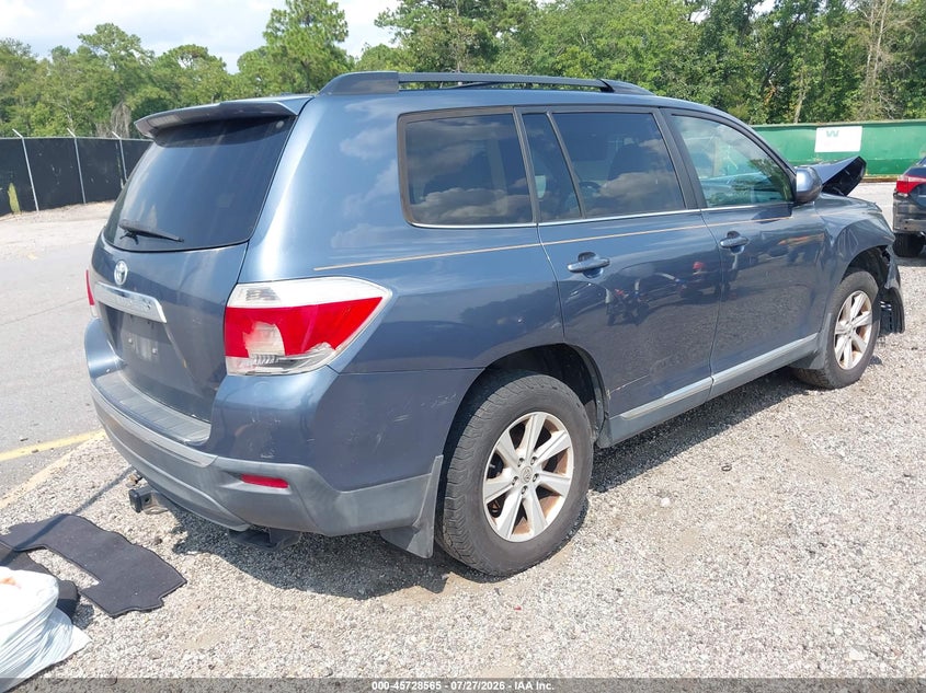 Vin: 5tdzk3eh1cs084008, lot: 46227263, toyota highlander se v6 20124