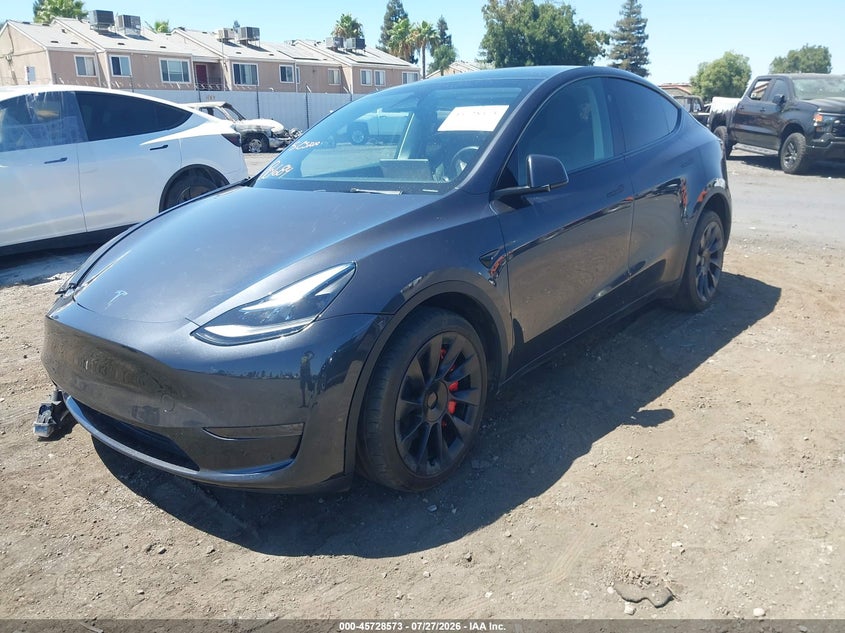 2024 TESLA MODEL Y auction photo 2