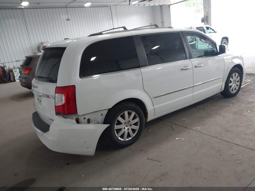 Vin: 2c4rc1gg1gr166812, lot: 46227304, chrysler town & country limited platinum 20164