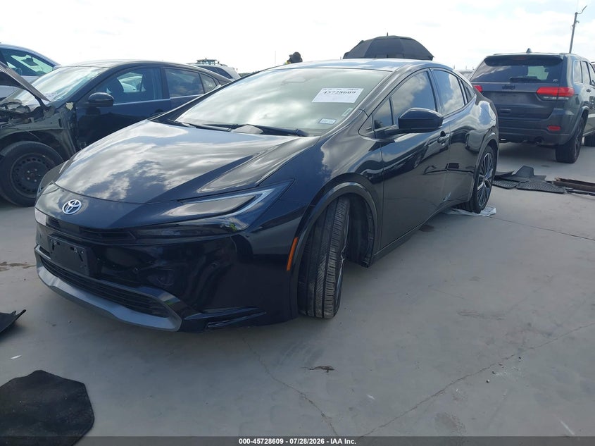 Vin: jtdacaau1p3001038, lot: 46227308, toyota prius xle 20232