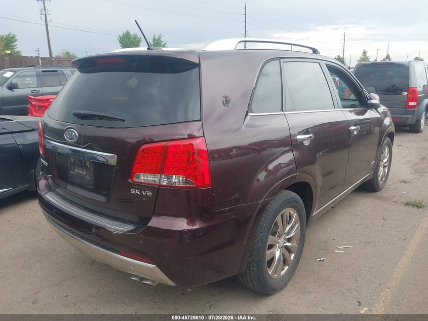 Vin: 5xykwda22cg219197, lot: 46227309, kia sorento sx v6 20124