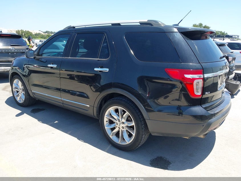 Vin: 1fm5k7d87dgb43206, lot: 46227313, ford explorer xlt 20133