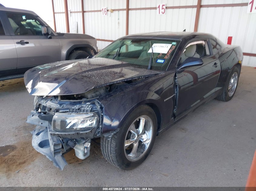 Vin: 2g1fb1e30e9192510, lot: 46227323, chevrolet camaro 1lt 20142