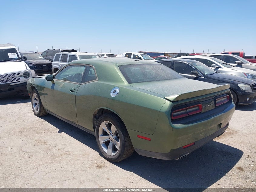 Vin: 2c3cdzag9mh623138, lot: 46227326, dodge challenger sxt 20213