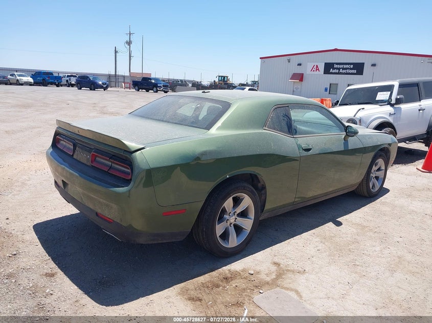 Vin: 2c3cdzag9mh623138, lot: 46227326, dodge challenger sxt 20214