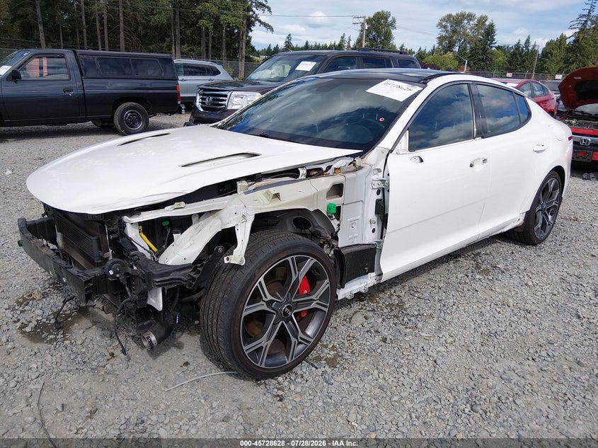 Vin: knae45lcxl6076160, lot: 46227327, kia stinger gt1 20202