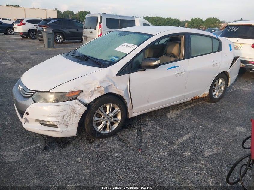 Vin: jhmze2h71as010630, lot: 46227328, honda insight ex 20102