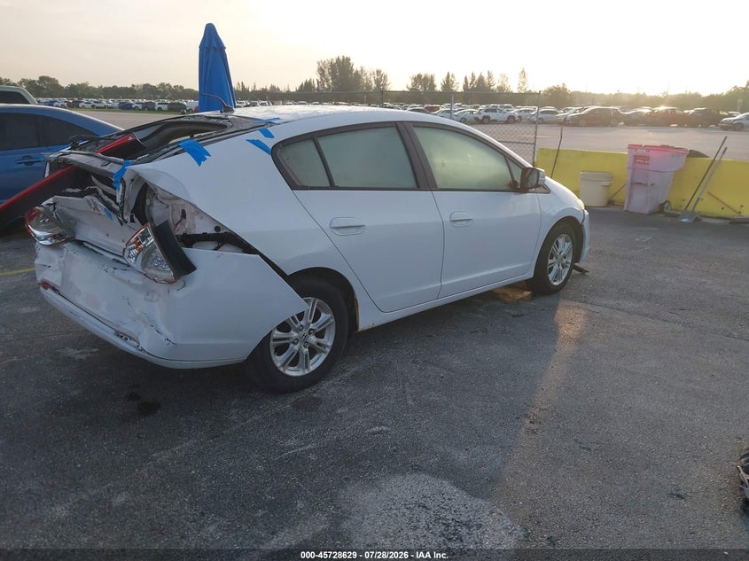Vin: jhmze2h71as010630, lot: 46227328, honda insight ex 20104