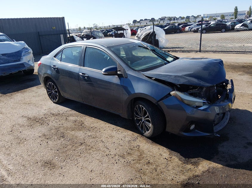 Vin: 5yfburhexfp274337, lot: 46227335, toyota corolla s plus 2015 img_1