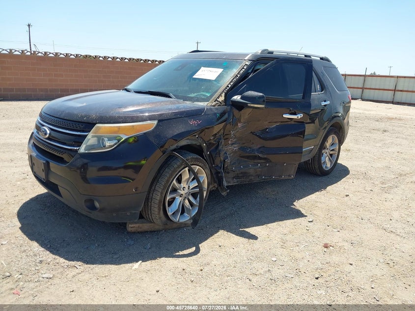 Vin: 1fm5k8f87dga51774, lot: 46227339, ford explorer limited 20132