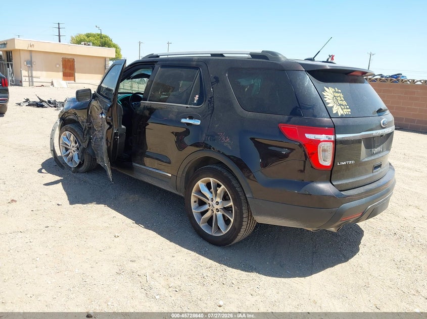 Vin: 1fm5k8f87dga51774, lot: 46227339, ford explorer limited 20133