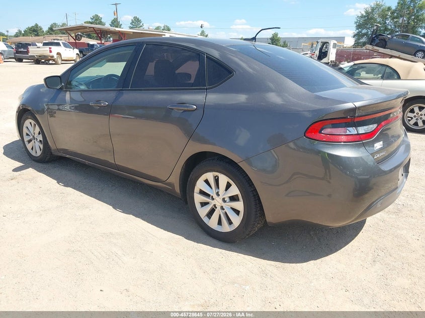 Vin: 1c3cdfdh0fd151088, lot: 46227344, dodge dart aero 20153