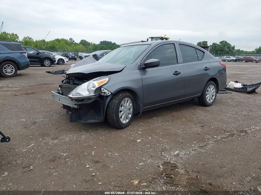 Vin: 3n1cn7ap6jl842285, lot: 46227348, nissan versa 1.6 s+ 20182