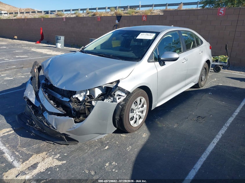 Vin: jtdbcmfe9t3147706, lot: 46227381, toyota corolla hybrid hybrid le 20262