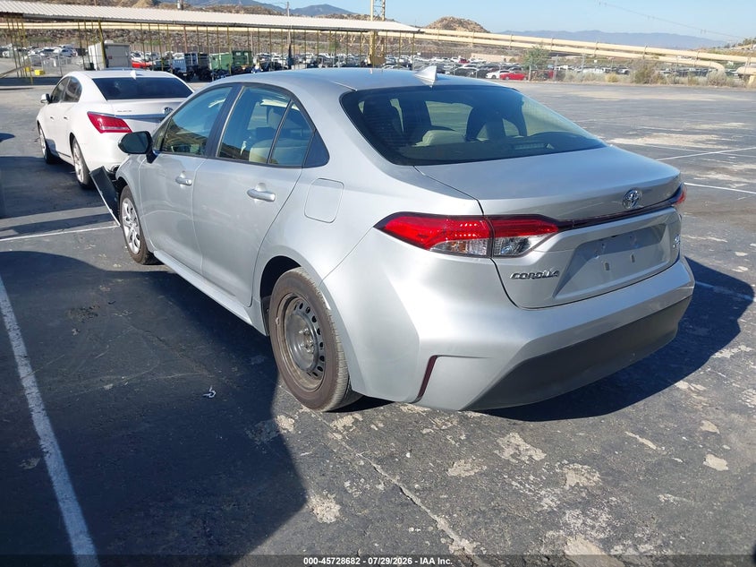 Vin: jtdbcmfe9t3147706, lot: 46227381, toyota corolla hybrid hybrid le 20263