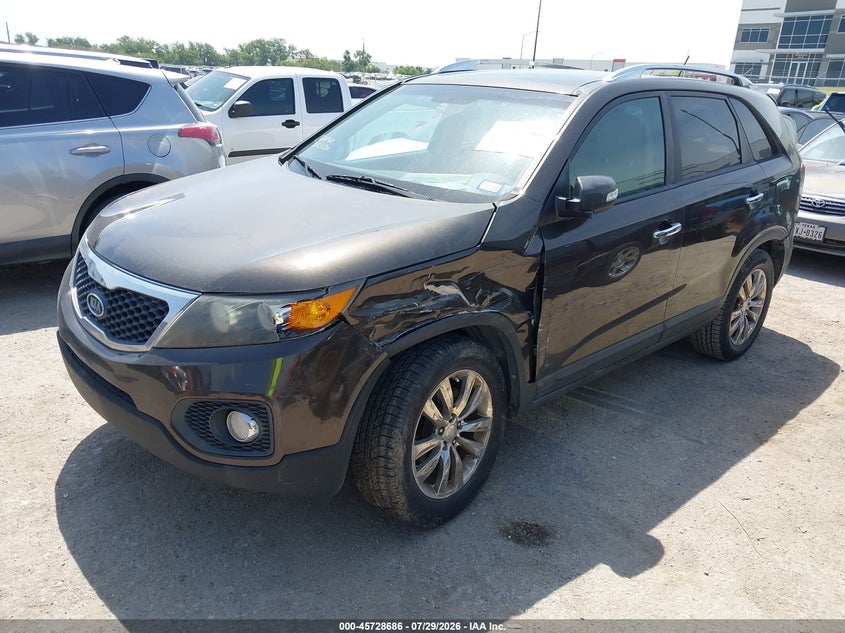 Vin: 5xyku4a29bg132286, lot: 46227385, kia sorento ex v6 20112
