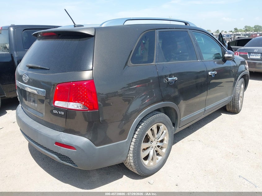 Vin: 5xyku4a29bg132286, lot: 46227385, kia sorento ex v6 20114