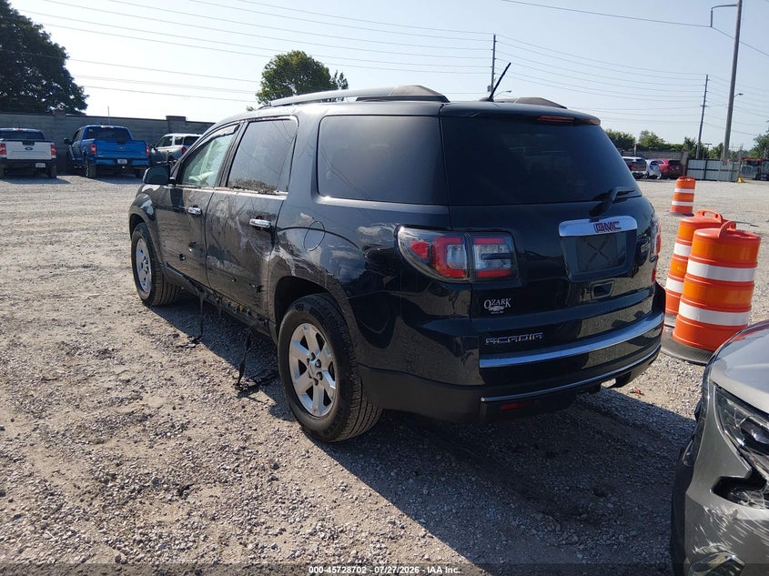 Vin: 1gkkrpkd4fj271092, lot: 46227401, gmc acadia sle-2 20153