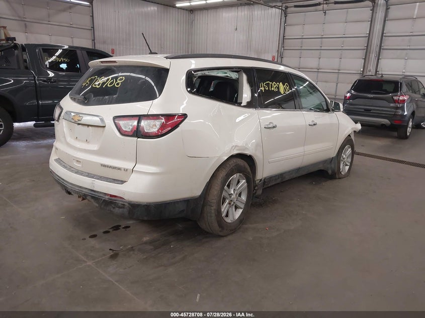 Vin: 1gnkvhkd4ej277610, lot: 46227407, chevrolet traverse 2lt 20144